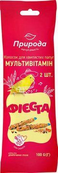 Pryroda Fiesta multivitamin ear treat for budgerigars, 100 g