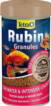 TetraRubin Granules fish food for enhanced natural coloration granules, 15 грамів