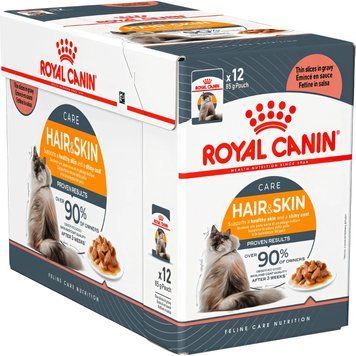 Корм вологий Royal Canin Hair & Skin Care в соусі для котів 12х85 г hom01787 фото