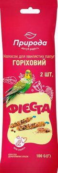 Pryroda Fiesta nut ear treat for budgerigars, 100 g