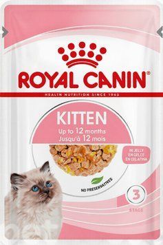 Корм вологий Royal Canin Kitten Instinctive в желе для кошенят hom01825 фото