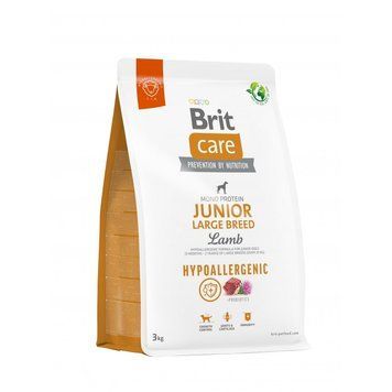 Корм сухий Brit Care Dog Hypoallergenic Junior Large Breed для молодих собак великих порід гіпоалергенний з ягням, 3 кг 2672 фото