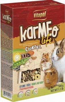 Ласощі Vitapol Karmeo Life Cocktail для гризунів і кроликів hom02556 фото