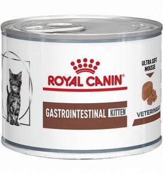 Корм лікувальний вологий Royal Canin Gastrointestinal Kitten Cans для кошенят hom01673 фото
