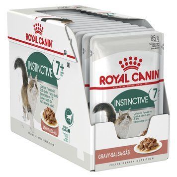Royal Canin Instinctive 7+ wet food in sauce for cats older than 7+ 12x85 g