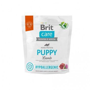 Корм сухий Brit Care Puppy Hypoallergenic гіпоалергенний для цуценят ягня, 1 кг 477 фото