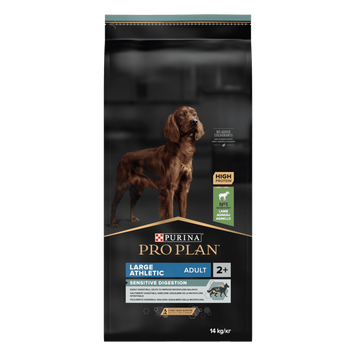 Корм сухий Purina Pro Plan Dog Adult Large Athletic Sensitive Digestion Lamb, 14 кг hom00262 фото