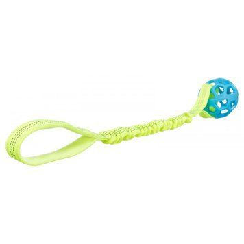 Trixie Bungee Tugger Training Toy with Ball Polyester/Thermoplastic Rubber 48 cm