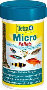 Fish food Tetra Micro Pellets for small fish pellets