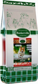 Сухий корм Baskerville для активних собак з мясом курки hom00274 фото